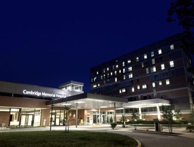 Cambridge Memorial Hospital regional healthcare