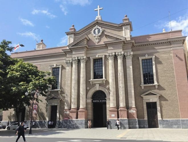 Hospital de Jesus Nazareno Mexico City historic