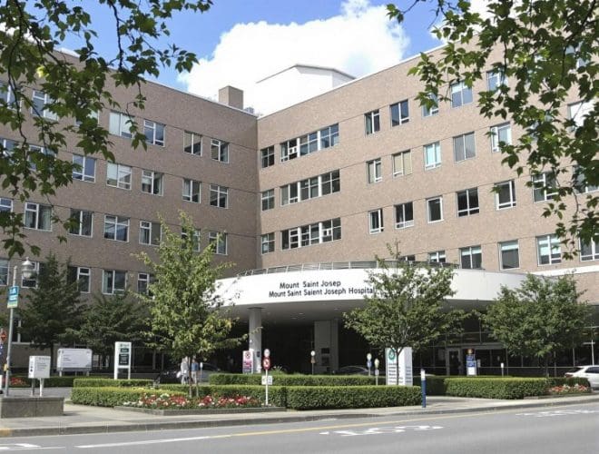 Mount Saint Joseph Hospital Vancouver BC